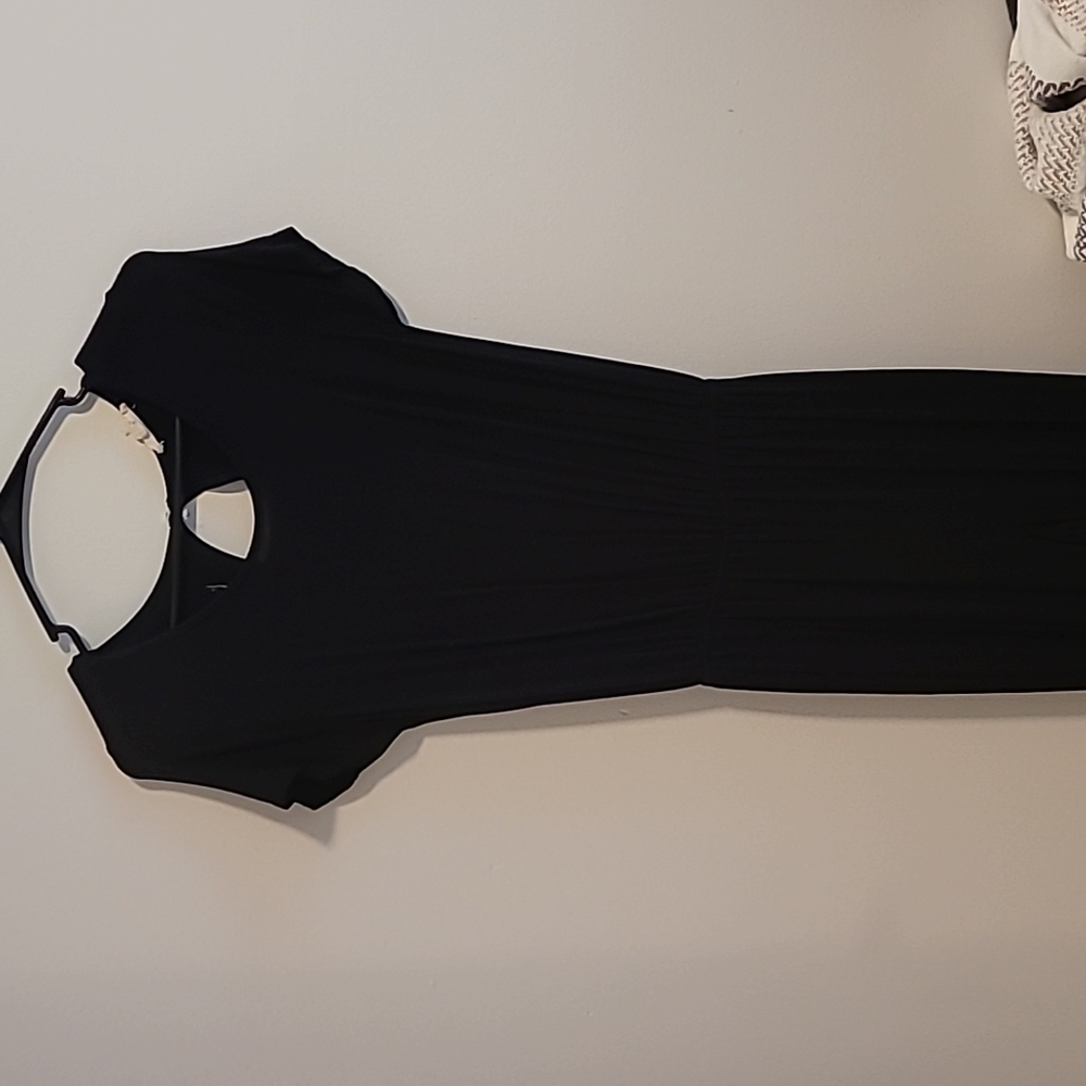 Black jump suit
